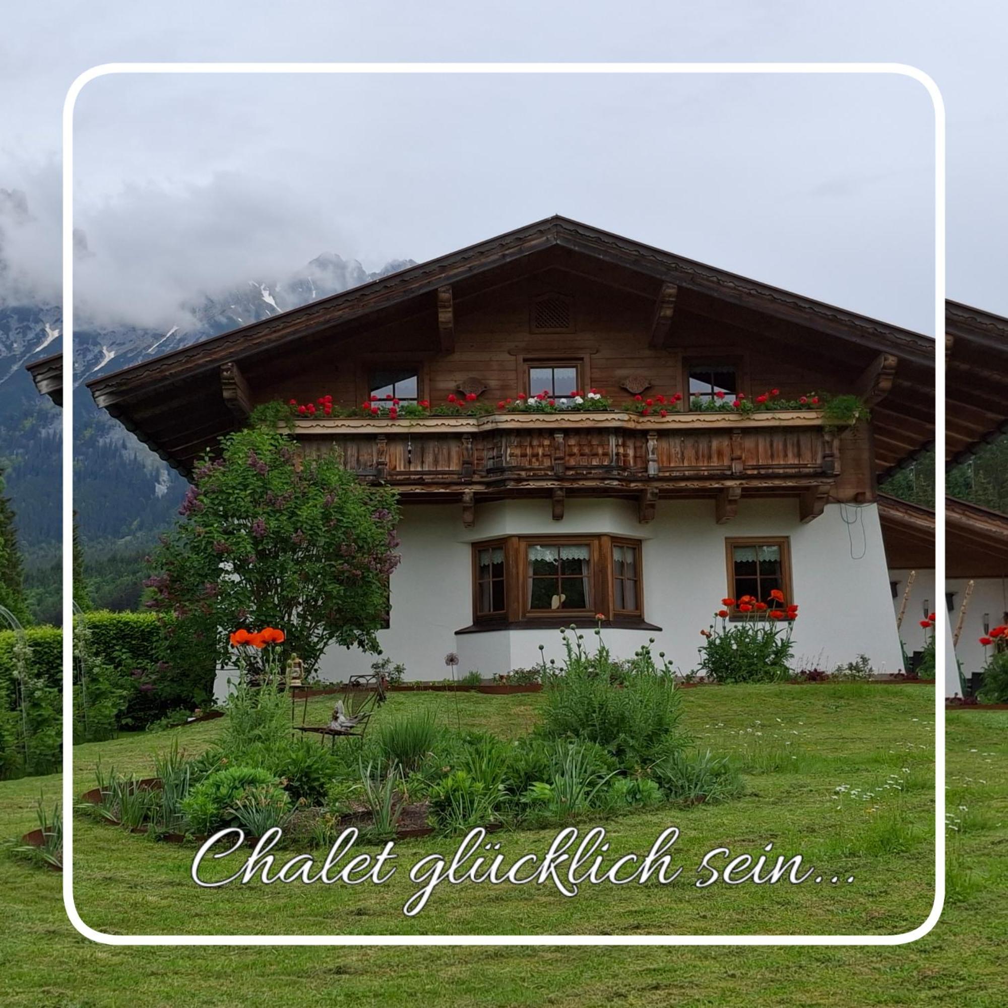 Chalet Gluecklich Sein... Ellmau Eksteriør bilde